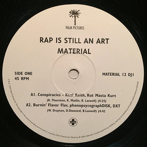 Material - Rap Is Still An Art