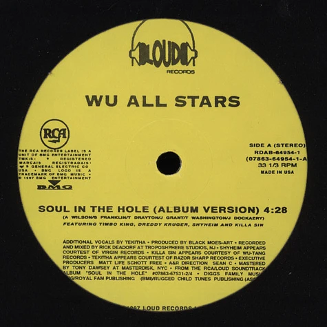 Wu-Tang Clan All Stars - Soul In The Hole