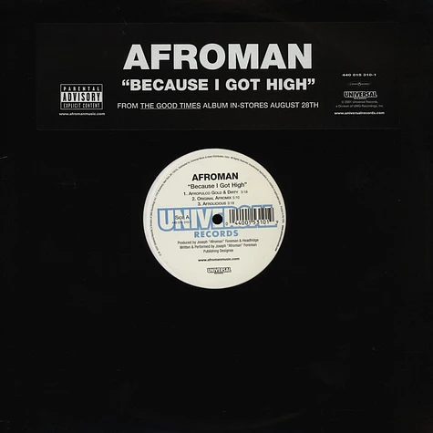 Afroman - Because i got high