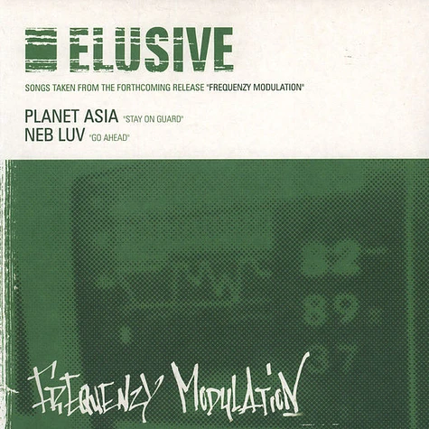 Elusive / Planet Asia / Neb Luv (Project Blowed) - Stay on guard / Go ahead