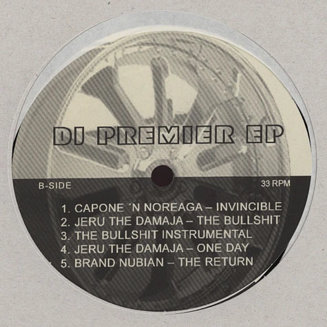 DJ Premier - Rare tracks EP volume 1