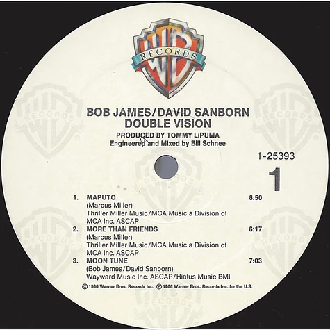 Bob James, David Sanborn - Double Vision