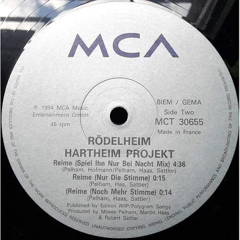 Rödelheim Hartreim Projekt - Reime