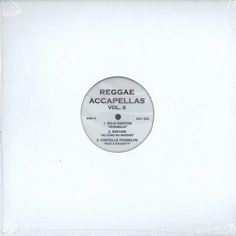Reggae Accapellas - Volume 8