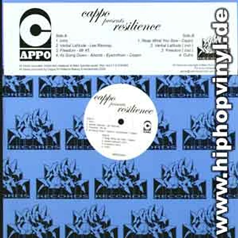 Cappo presents: Resilence - EP