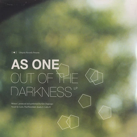 As One - Out Of The Darkness
