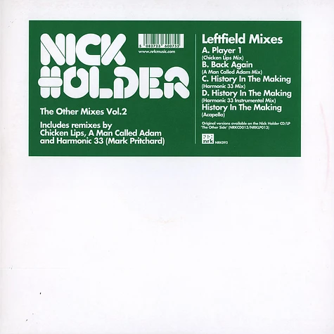 Nick Holder - The other mixes vol.2