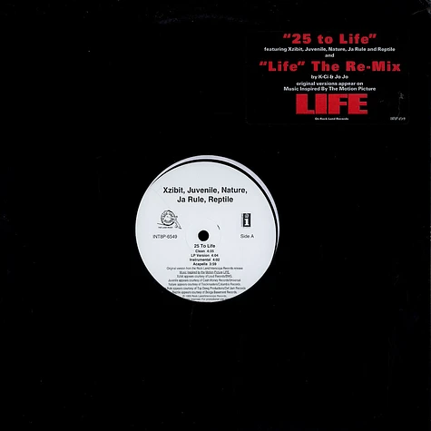 Xzibit, Juvenile, Nature, Ja Rule, Reptile / K-Ci & JoJo - 25 to life / life remix