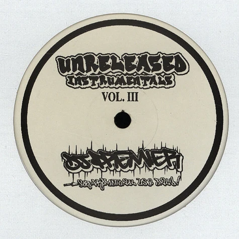 DJ Premier - Unreleased Instrumentals Volume 3