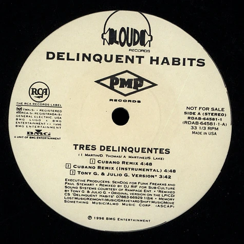 Delinquent Habits - Tres Deliquentes