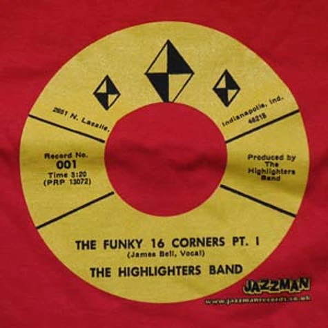 Highlighters Band - The funky 16 corners lable