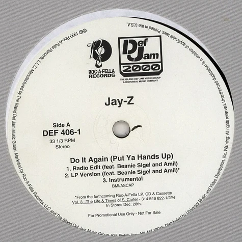 Jay-Z - Do It Again (Put Ya Hands Up)