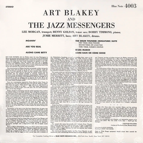 Art Blakey & The Jazz Messengers - Moanin