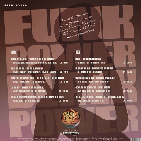 V.A. - Funk power black power