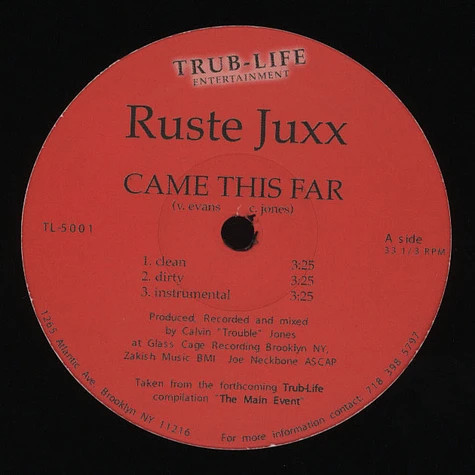 Ruste Juxx - Came this far
