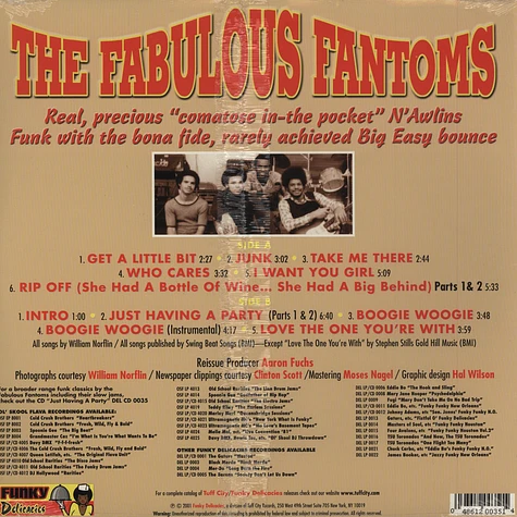 The Fabulous Fantoms - Just Having A Party