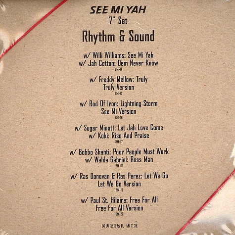 Rhythm & Sound - See mi yah