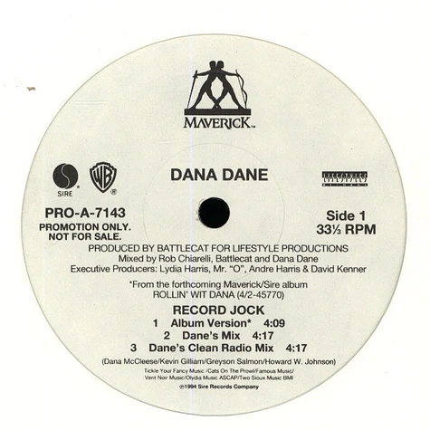 Dana Dane - Record jock