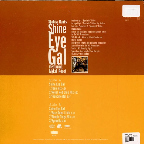 Shabba Ranks - Shine Eye Gal (Remixes)