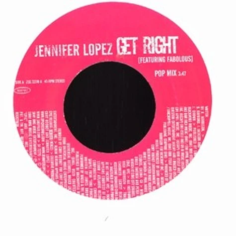 Jennifer Lopez - Get right feat. Fabolous