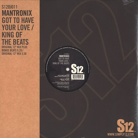 Mantronix - Got to have your love
