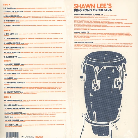 Shawn Lee's Ping Pong Orchestra - Moods & Grooves