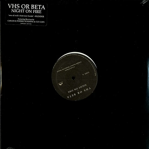 Vhs Or Beta - Night on fire EP