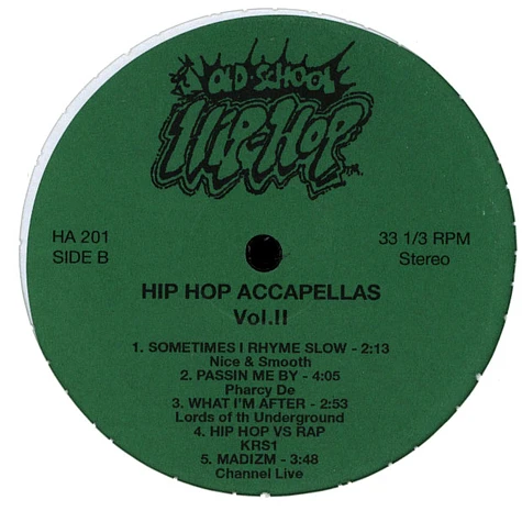 Hip Hop Acappellas - Volume 2