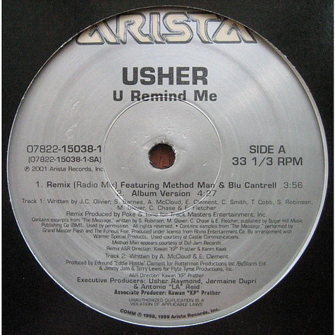 Usher - U Remind Me