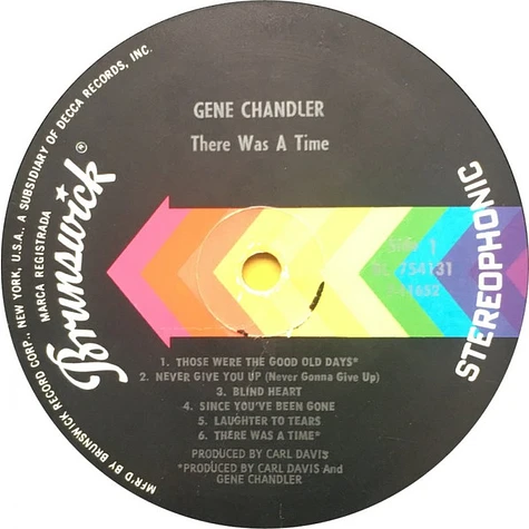 Gene Chandler - There Was A Time