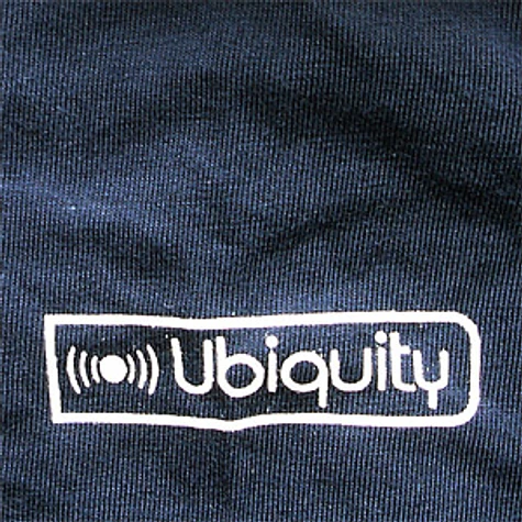 Ubiquity - Camo font T-Shirt (red font)