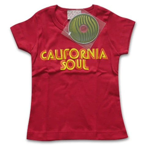 Ubiquity - California soul kids T-Shirt (yellow/orange font)
