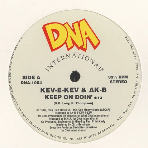 Kev-E-Kev & Ak-B - Keep On Doin