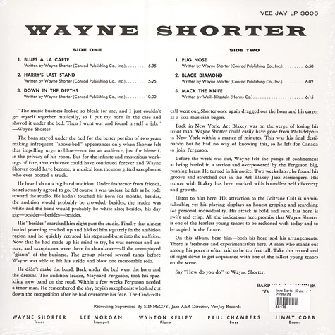 Wayne Shorter (Crusaders) - Introducing