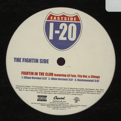 I-20 - Fightin in the club feat. Chingy & Lil Fate