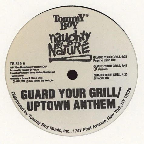 Naughty By Nature - Guard your grill