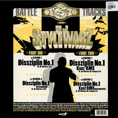 DJ Stylewarz - Dissziplin No.1