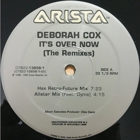 Deborah Cox - It's Over Now (The Remixes)