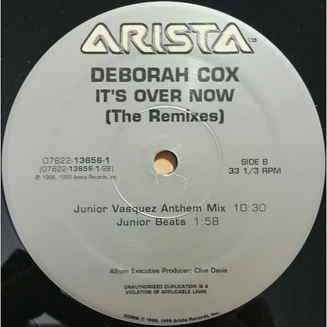 Deborah Cox - It's Over Now (The Remixes)