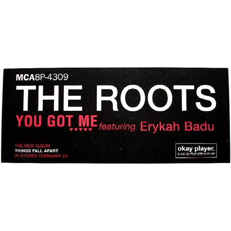 The Roots Featuring Erykah Badu - You Got Me