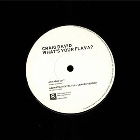 Craig David - What's your flava feat. Twista