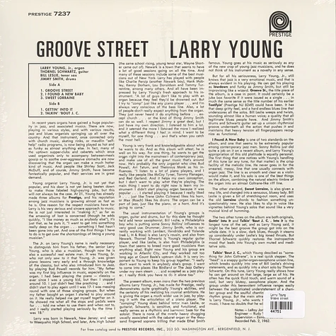 Larry Young - Groove street