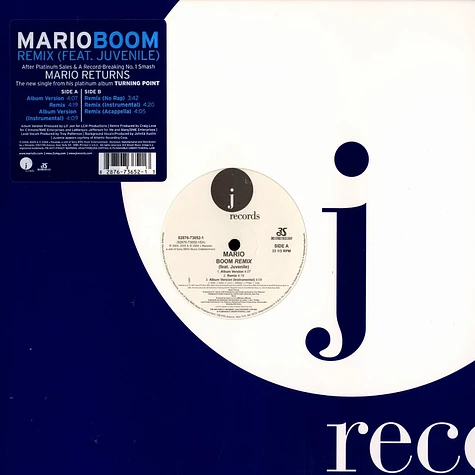 Mario - Boom remix feat. Juvenile