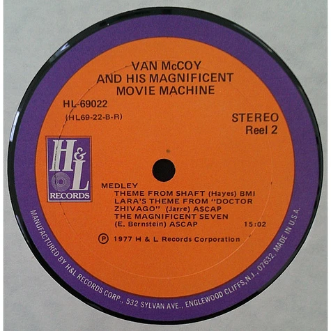 Van McCoy - And His Magnificent Movie Machine