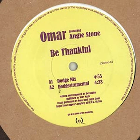 Omar - Be thankful feat. Angie Stone