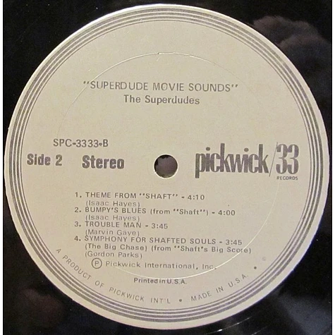 The Superdudes - Superdude Movie Sounds