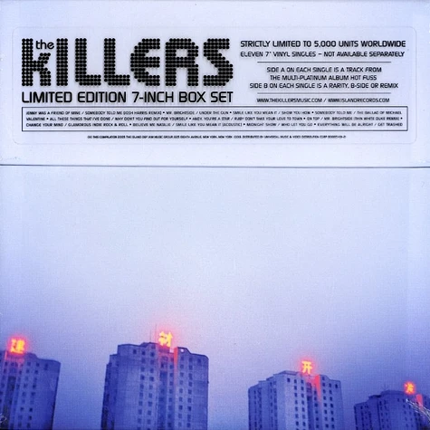 The Killers - Limited edition 7-inch box set
