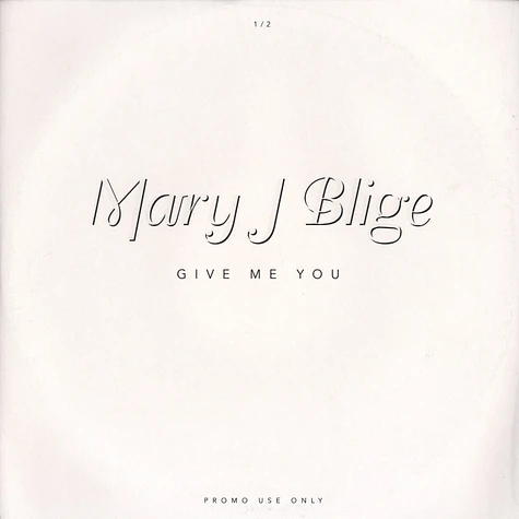 Mary J.Blige - Give me you 1/2
