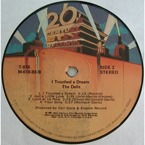 The Dells - I Touched A Dream