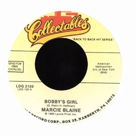 Marcie Blaine / Ernie Maresca - Bobby's girl / shout, shout